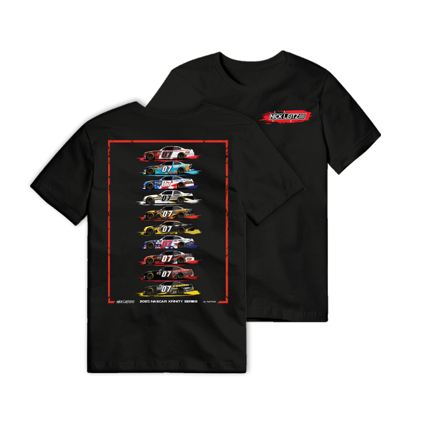 Nick Leitz 2025 Xfinity Season T-Shirt
